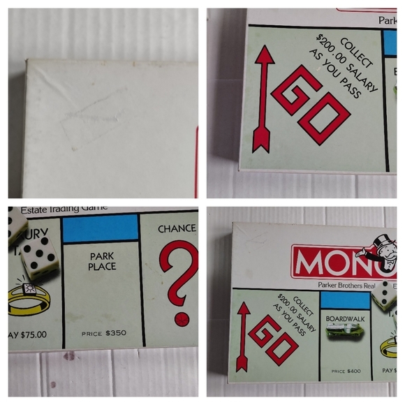 Vintage Monopoly Real Estate Trading Game By Parker Brothers Ages 8 To Adult - Picture 14 of 15
